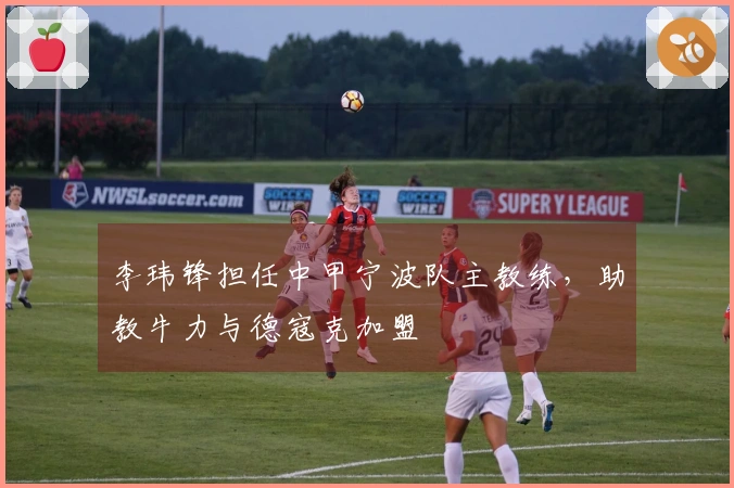 李玮锋担任中甲宁波队主教练，助教牛力与德寇克加盟